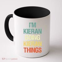 I'M Kieran Doing Kieran Things Personalized First Name Gift Coffee Mug thumb 0