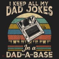 I Keep Dad Jokes In A Dad A Base Women's Sweatshirt thumb 2