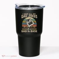 I Keep Dad Jokes In A Dad A Base Tumbler thumb 0