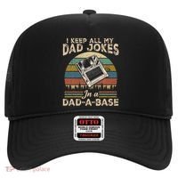 I Keep Dad Jokes In A Dad A Base Hat thumb 0