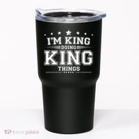 Im King Doing King Things Tumbler thumb 0