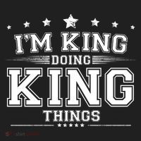 Im King Doing King Things Golf Towel thumb 3