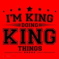Im King Doing King Things Santa Hat thumb 1