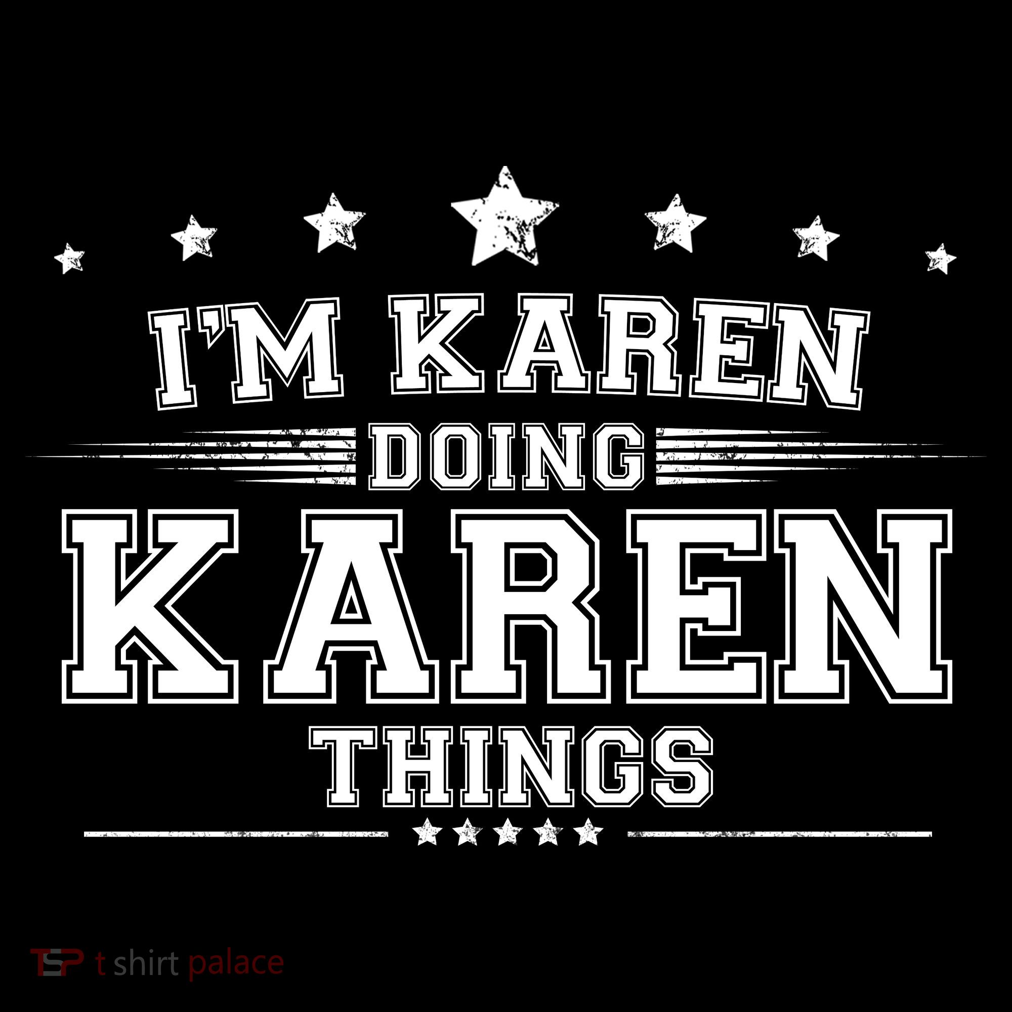 Im Karen Doing Karen Things Women's Hoodie