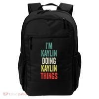 IM Kaylin Doing Kaylin Things First Name Kaylin Backpack thumb 0