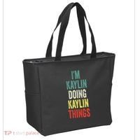 IM Kaylin Doing Kaylin Things First Name Kaylin Tote Bag thumb 2