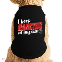 I Keep Dancing On My Own Philadelphia Baseball Doggie Tank thumb 0