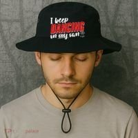 I Keep Dancing On My Own Philadelphia Baseball Bucket Hat thumb 2