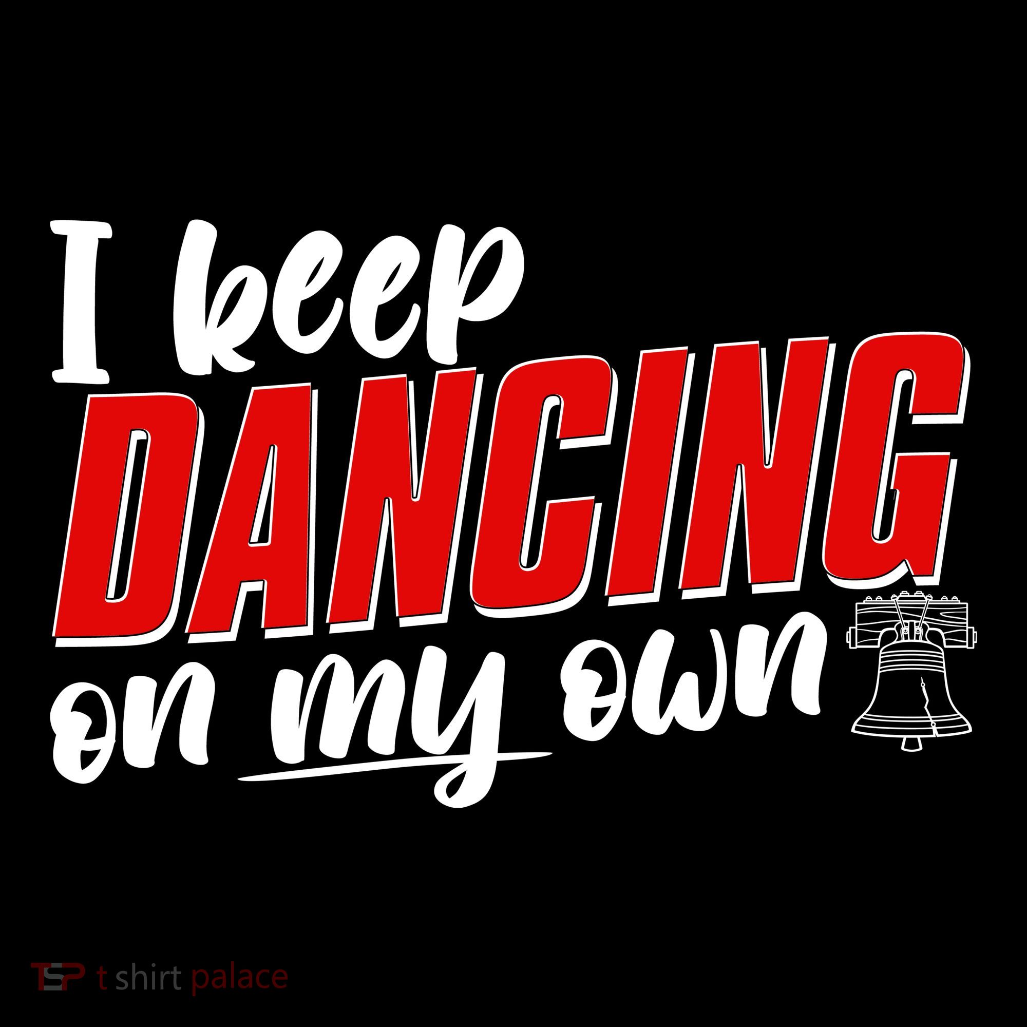 I Keep Dancing On My Own Philadelphia Baseball Women's Hoodie