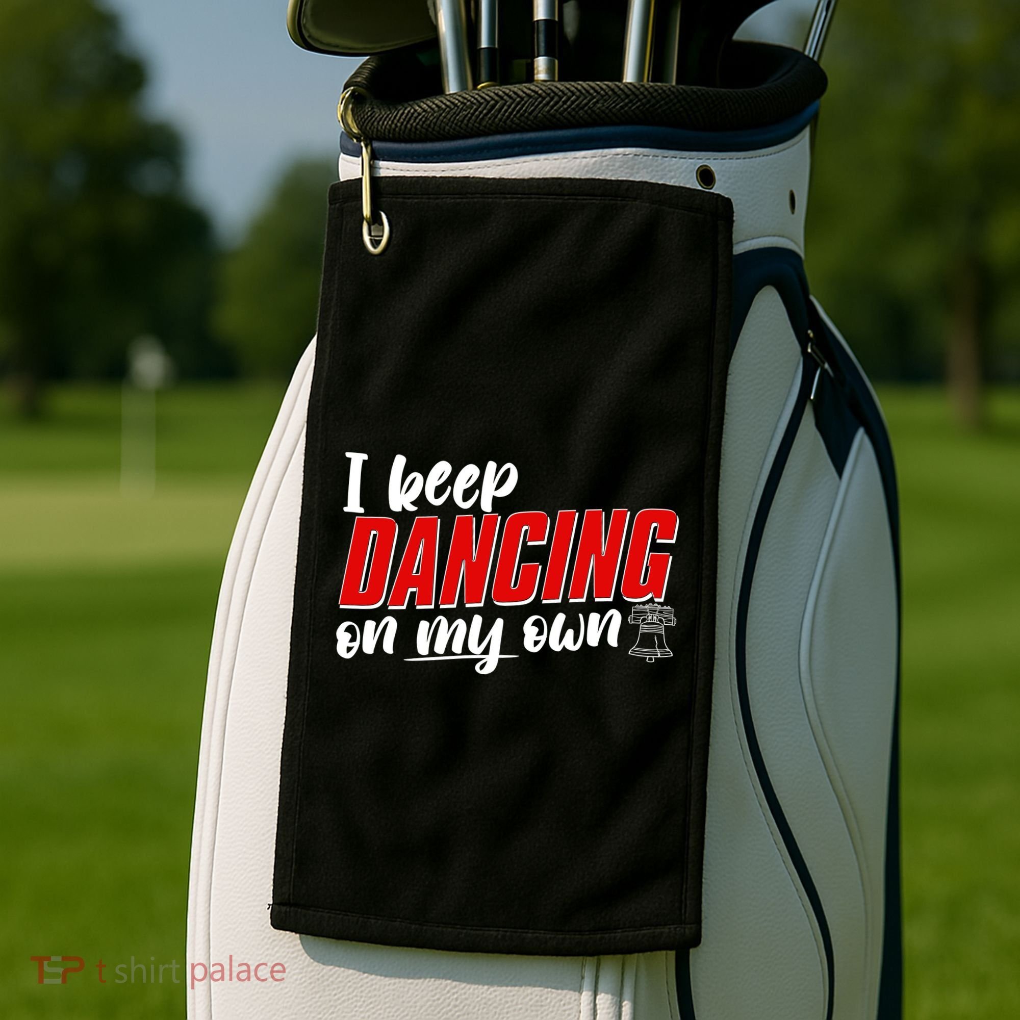 I Keep Dancing On My Own Philadelphia Baseball Golf Towel