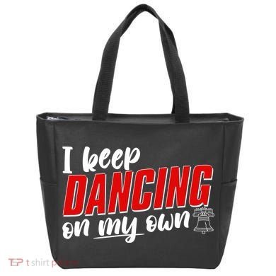 I Keep Dancing On My Own Philadelphia Baseball Tote Bag