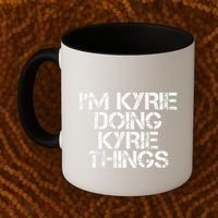 I'M KYRIE DOING KYRIE THINGS Name Funny Birthday Gift Idea Coffee Mug thumb 2