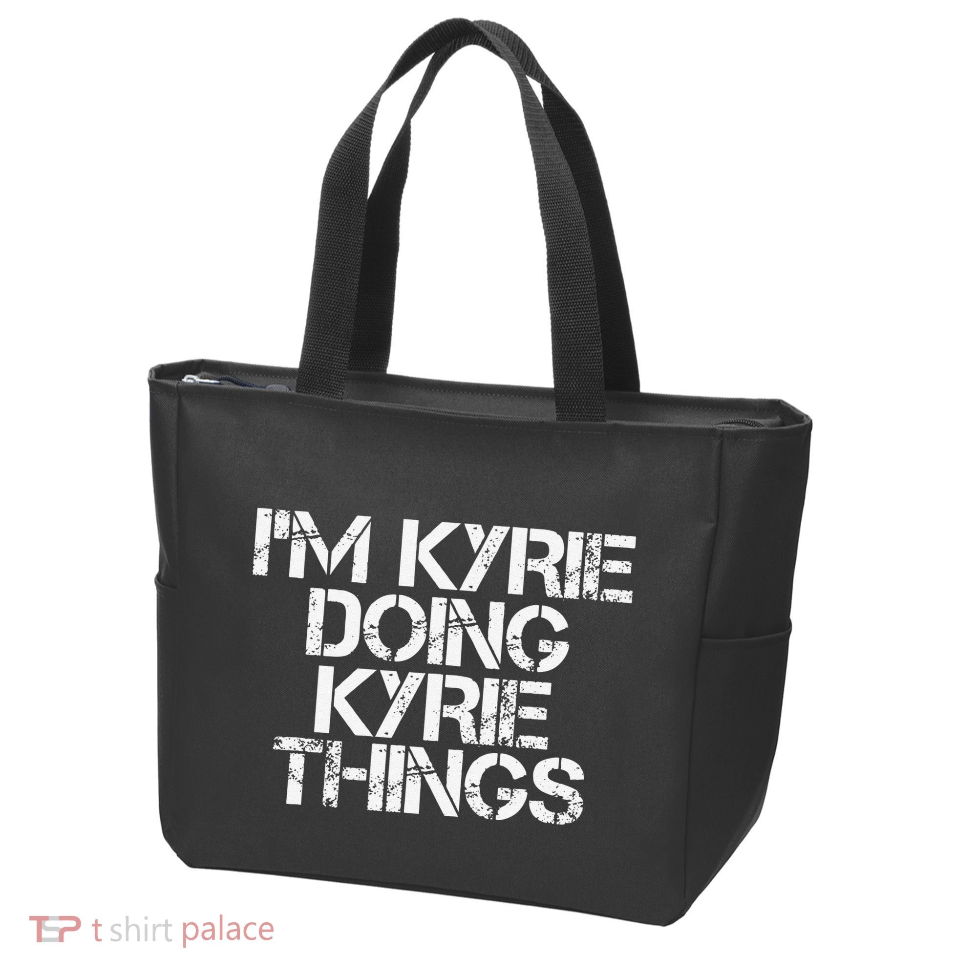 I'M KYRIE DOING KYRIE THINGS Name Funny Birthday Gift Idea Tote Bag