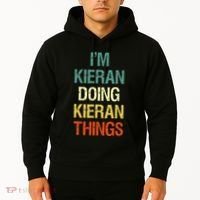 IM Kieran Doing Kieran Things Personalized First Name Gift Hoodie thumb 2