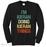 IM Kieran Doing Kieran Things Personalized First Name Gift Sweatshirt thumb 0