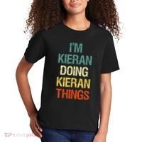 IM Kieran Doing Kieran Things Personalized First Name Gift Kids T-Shirt thumb 2