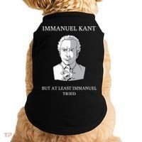 Immanuel Kant Funny Philosophy Saying Gift Doggie Tank thumb 0