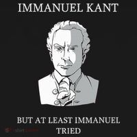 Immanuel Kant Funny Philosophy Saying Gift Backpack thumb 2