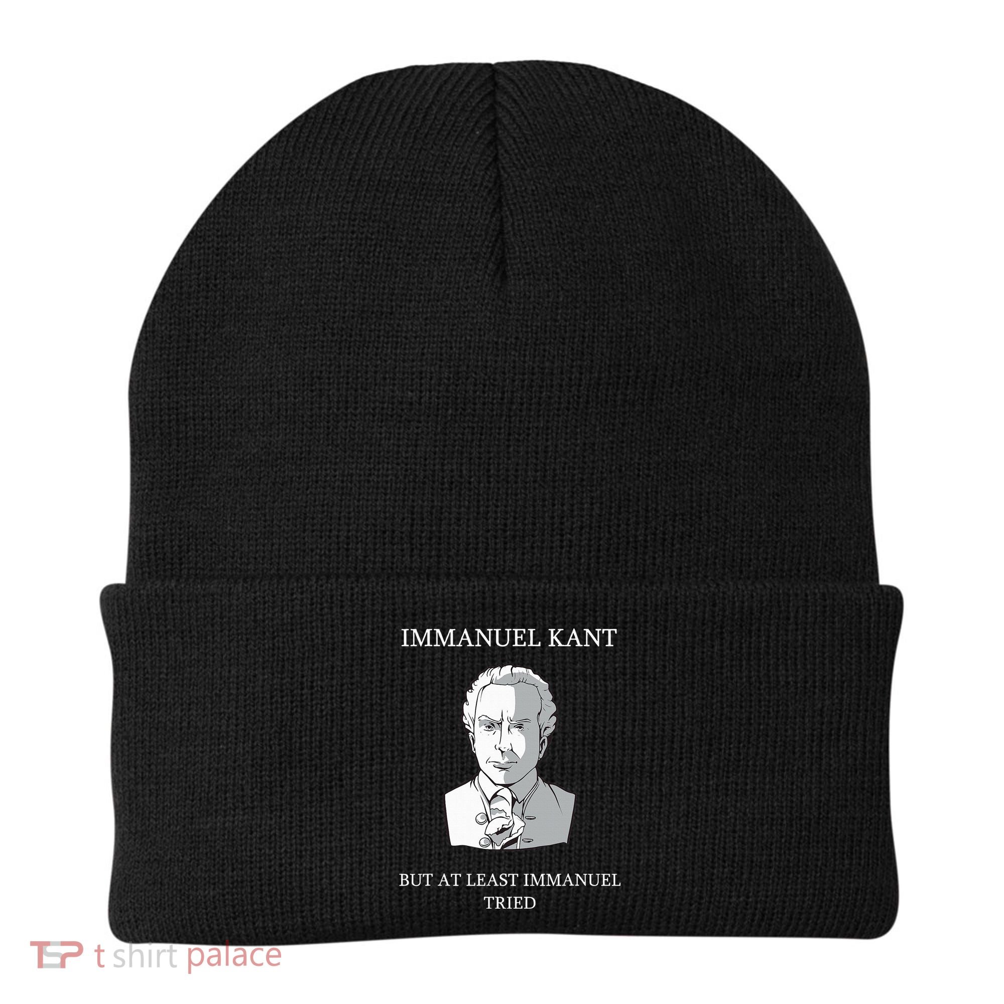 Immanuel Kant Funny Philosophy Saying Gift Beanie