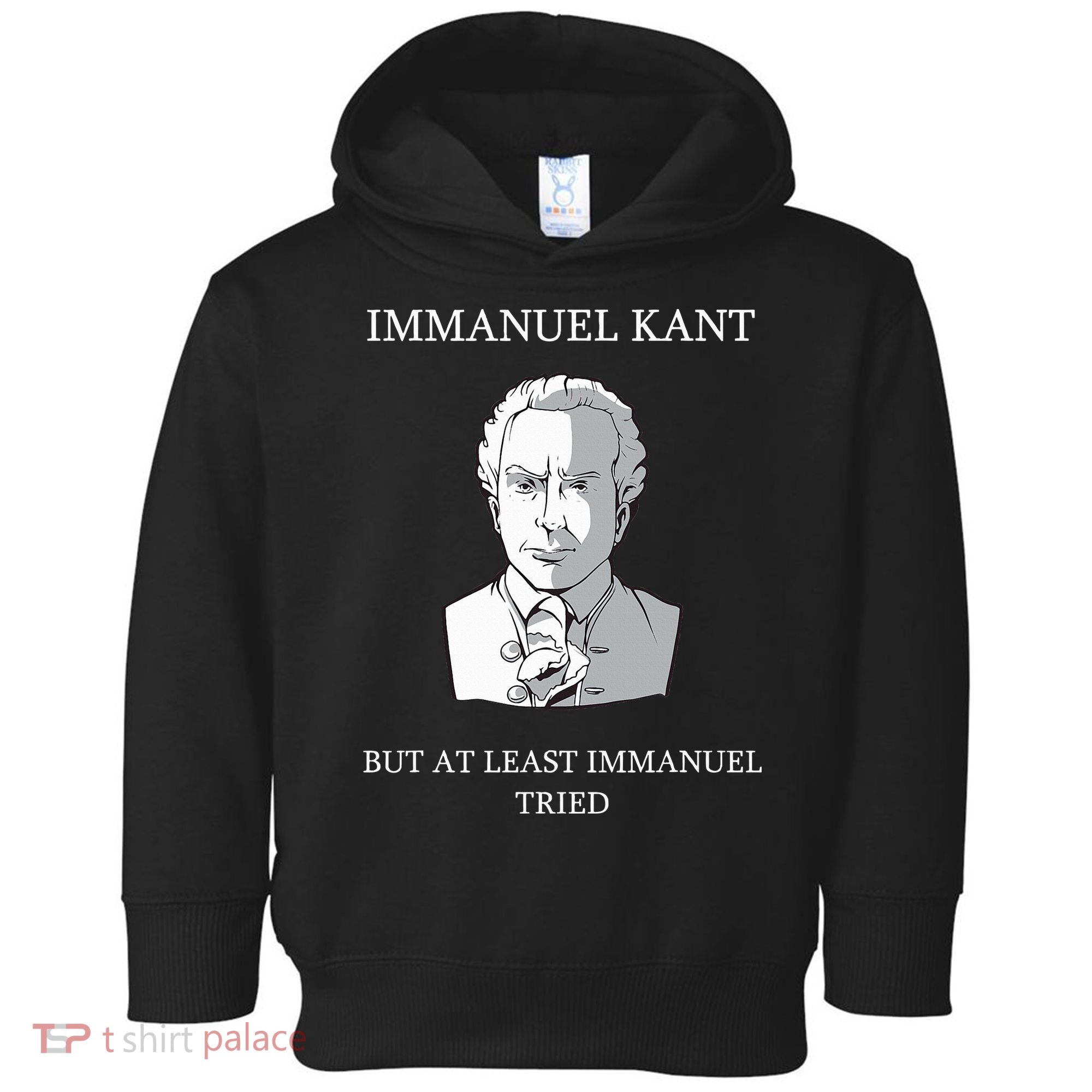 Immanuel Kant Funny Philosophy Saying Gift Toddler Hoodie
