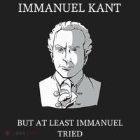 Immanuel Kant Funny Philosophy Saying Gift Golf Towel thumb 3