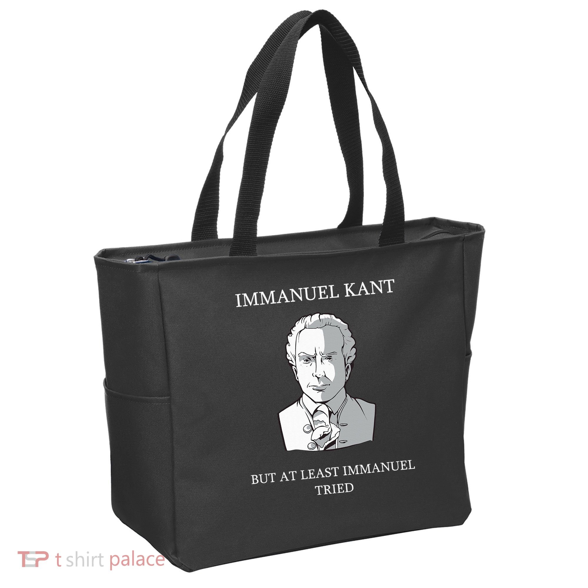 Immanuel Kant Funny Philosophy Saying Gift Tote Bag