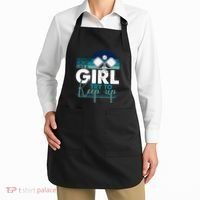 I Know I Play Like A Girl Try To Keep Up Gift For Pickleball Team Apron thumb 2