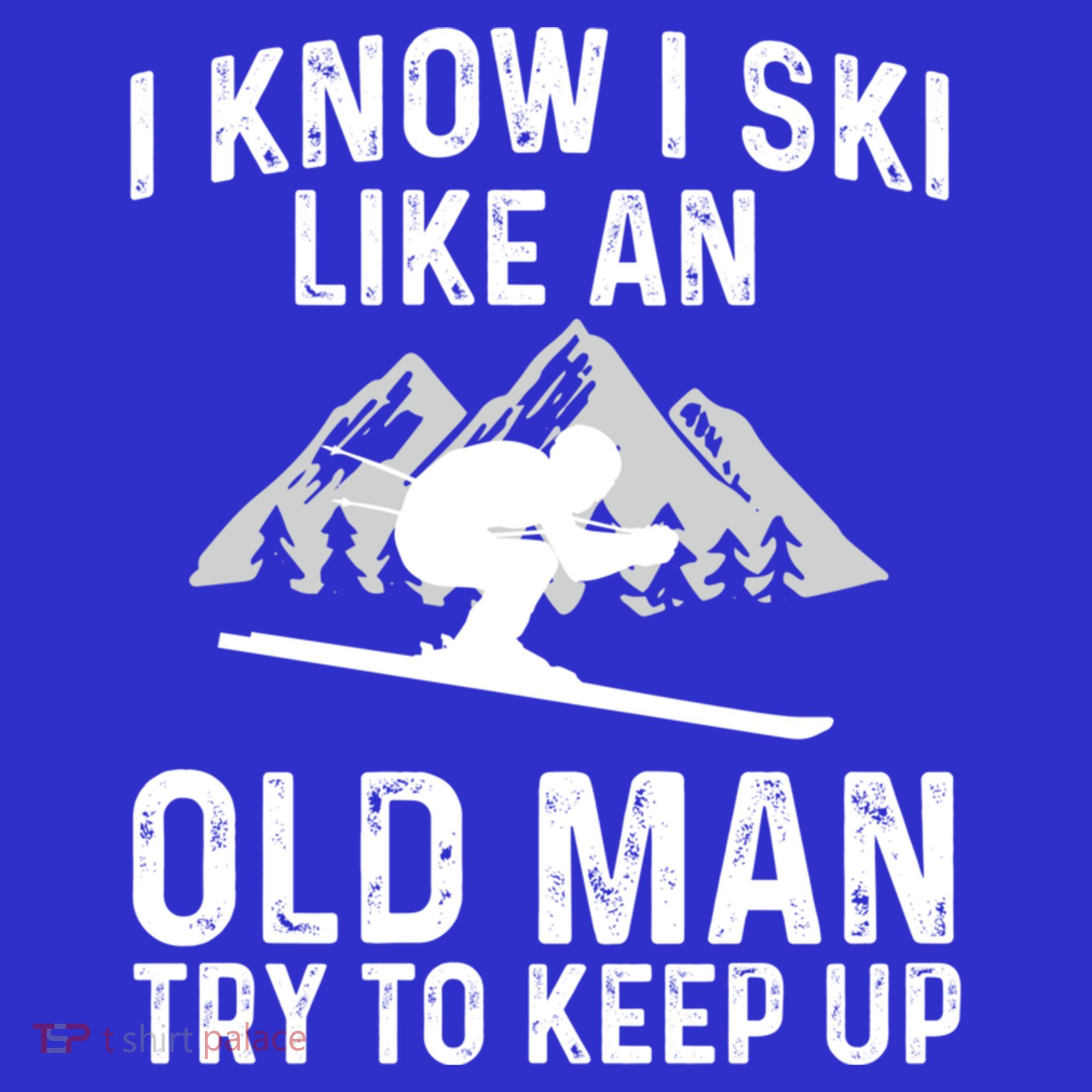 I Know I Ski Like An Old Try To Keep Up Gift Visor