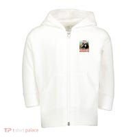 I Knew It I'm Surrounded By Assholes Retro Toddler Zip Fleece Hoodie thumb 0