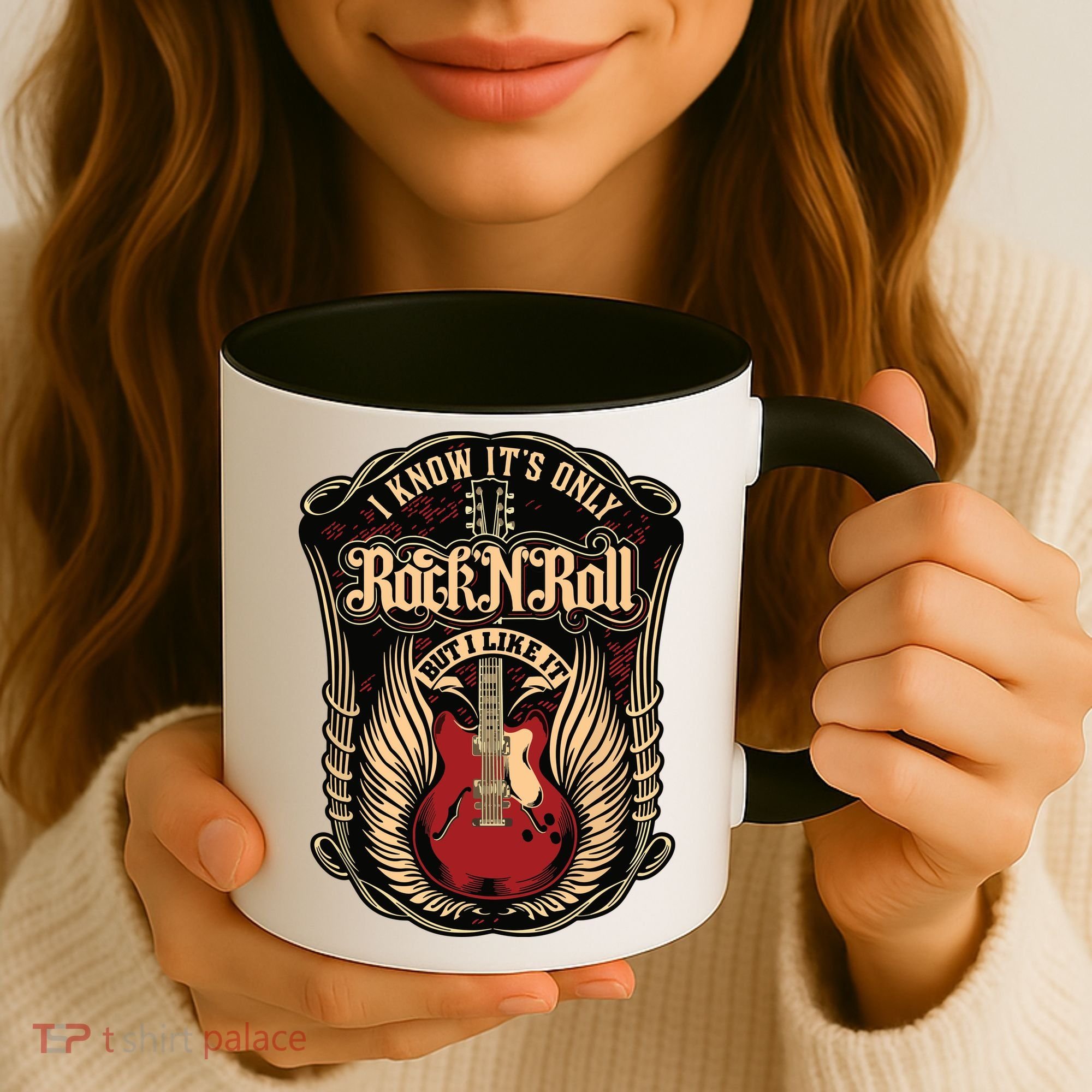 I Know Its Only Rock And Roll Coffee Mug