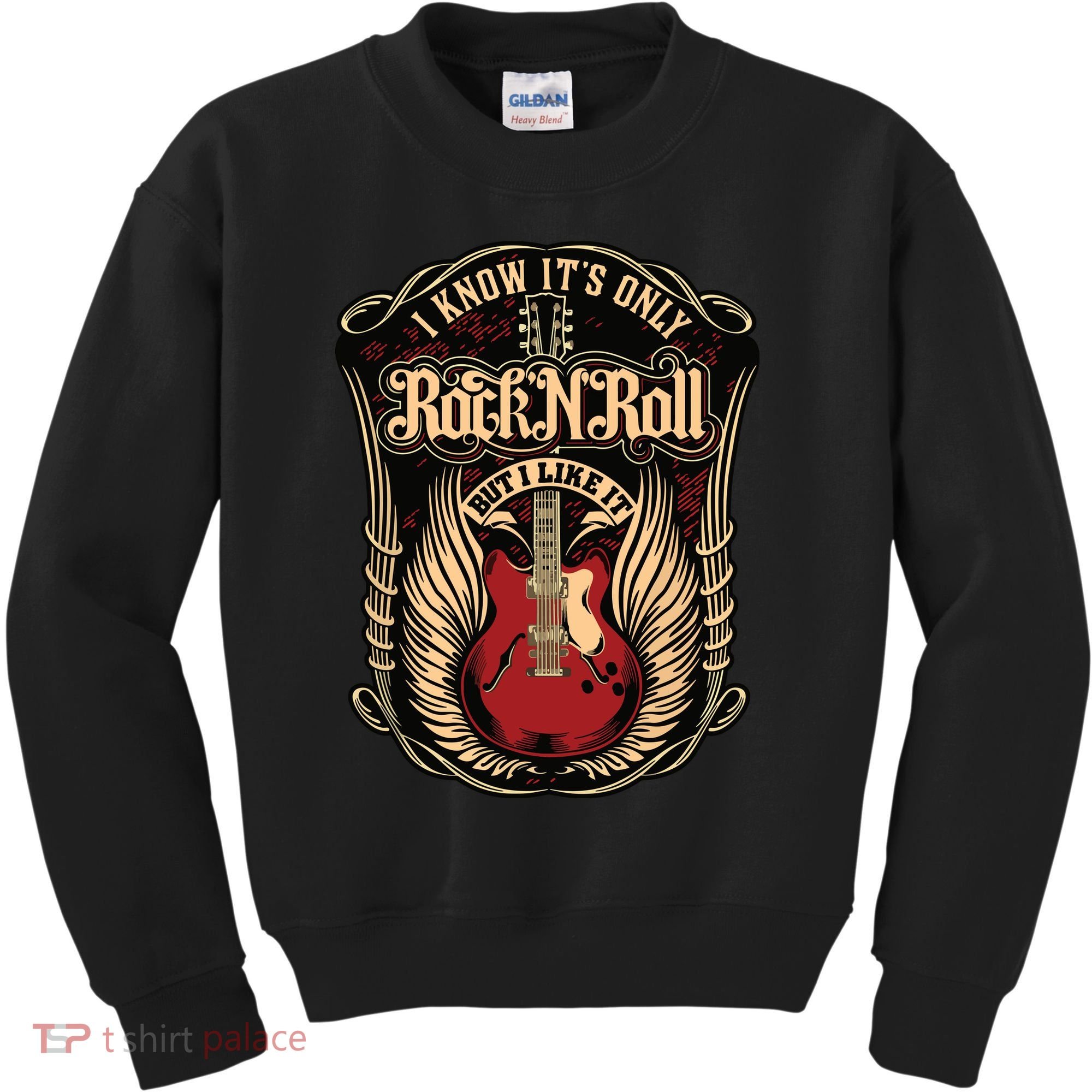I Know Its Only Rock And Roll Kids Sweatshirt
