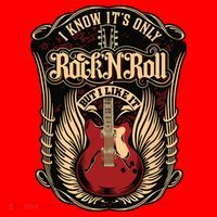 I Know Its Only Rock And Roll Santa Hat thumb 1