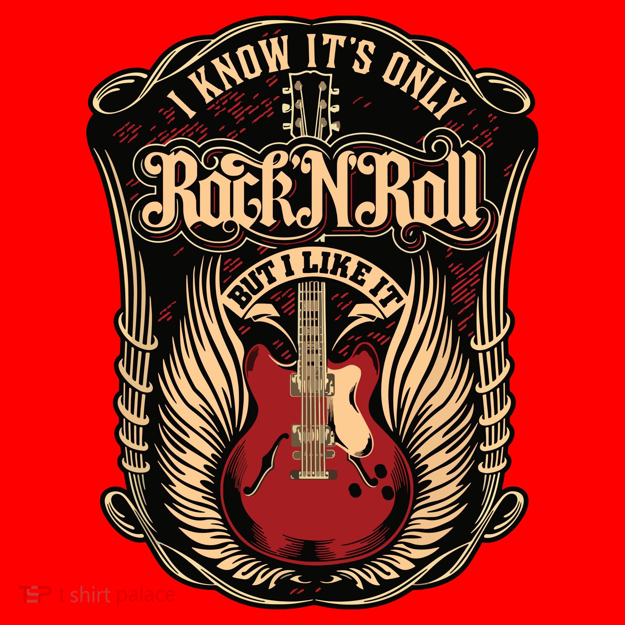 I Know Its Only Rock And Roll Santa Hat