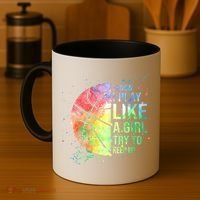 I Know I Play Like A Girl Try To Keep Up Basketball Tshirt TShirt Coffee Mug thumb 4