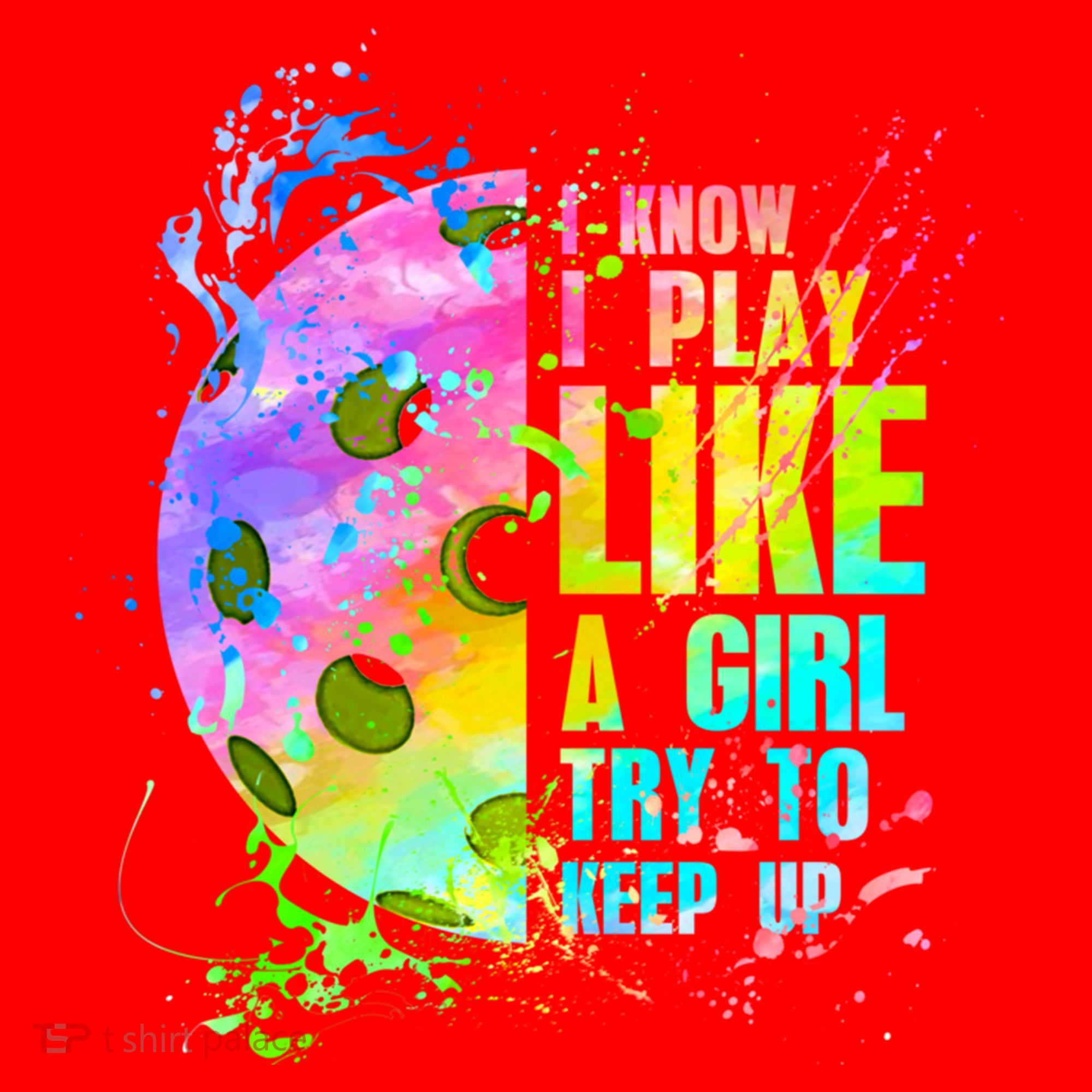 I Know I Play Like A Girl Try To Keep Up Pickleball Dink Gift Santa Hat