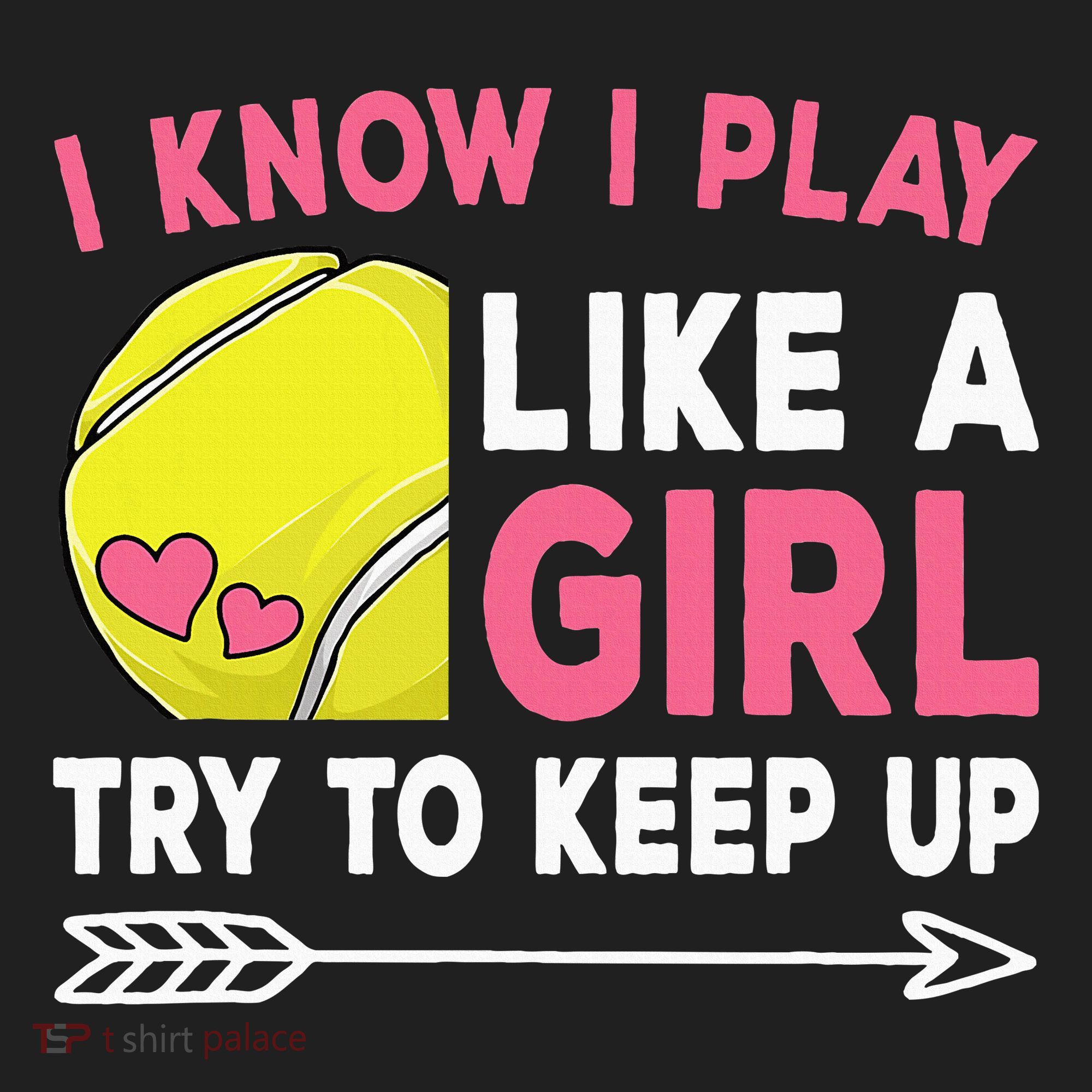 I Know I Play Like A Girl Try To Keep Up Cute Tennis Beanie