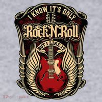 I Know ItS Only Rock And Roll Women's Sweatshirt thumb 2