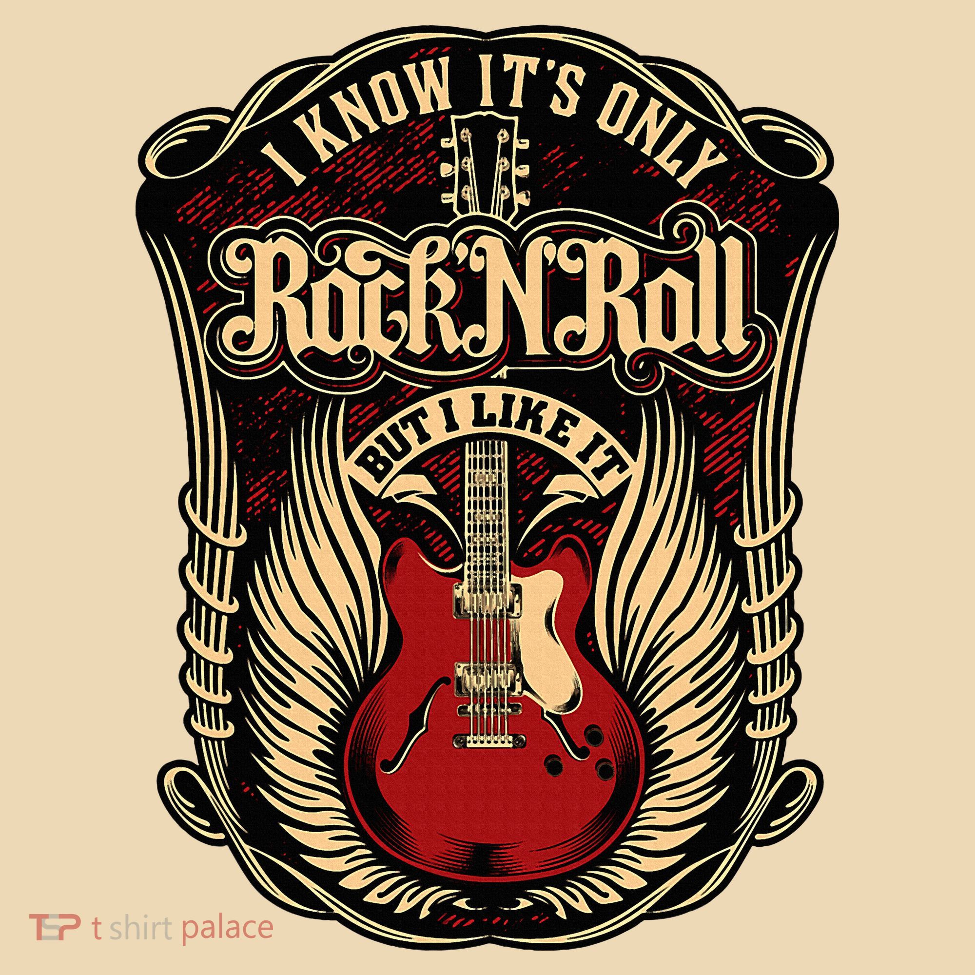 I Know ItS Only Rock And Roll Tote Bag