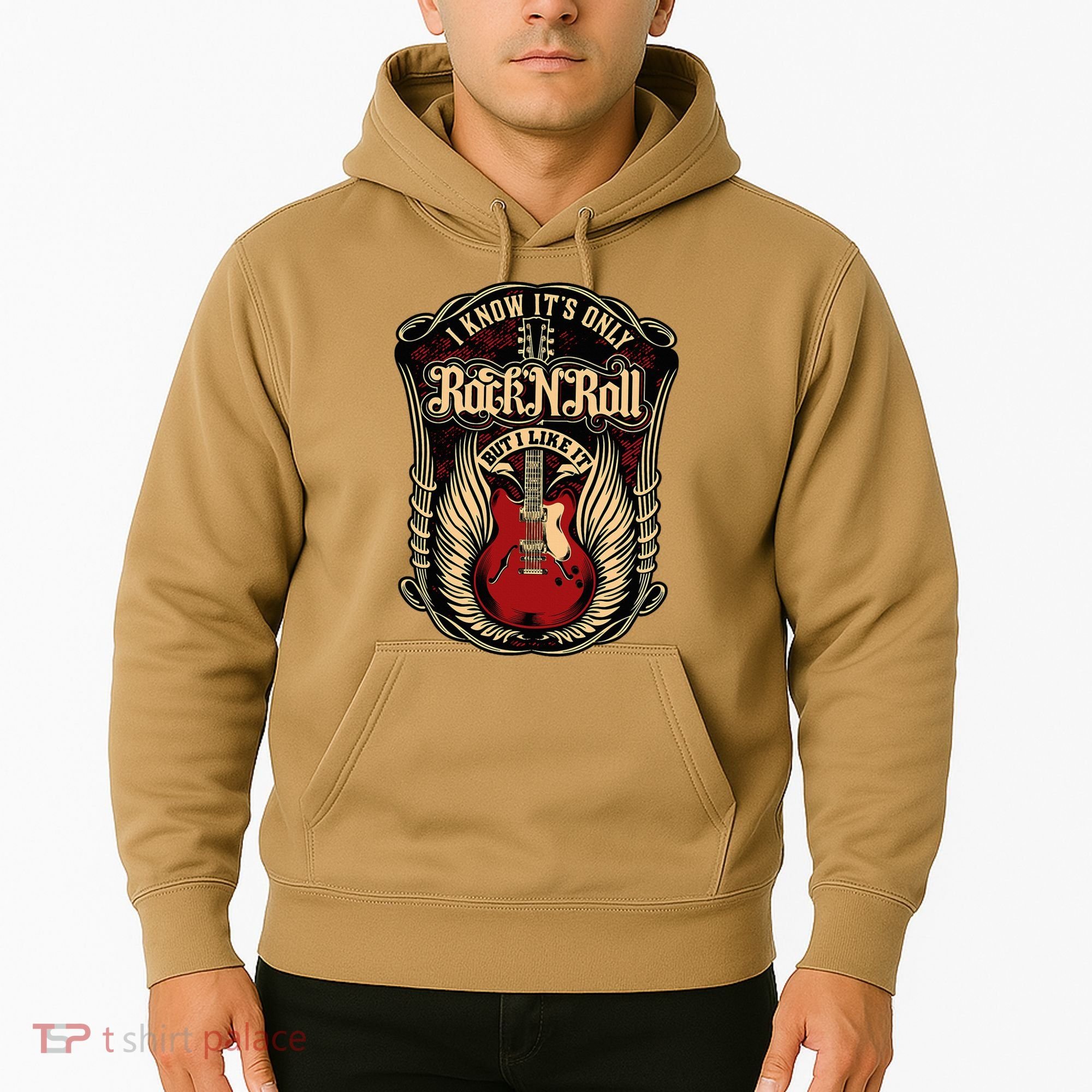 I Know ItS Only Rock And Roll Hoodie