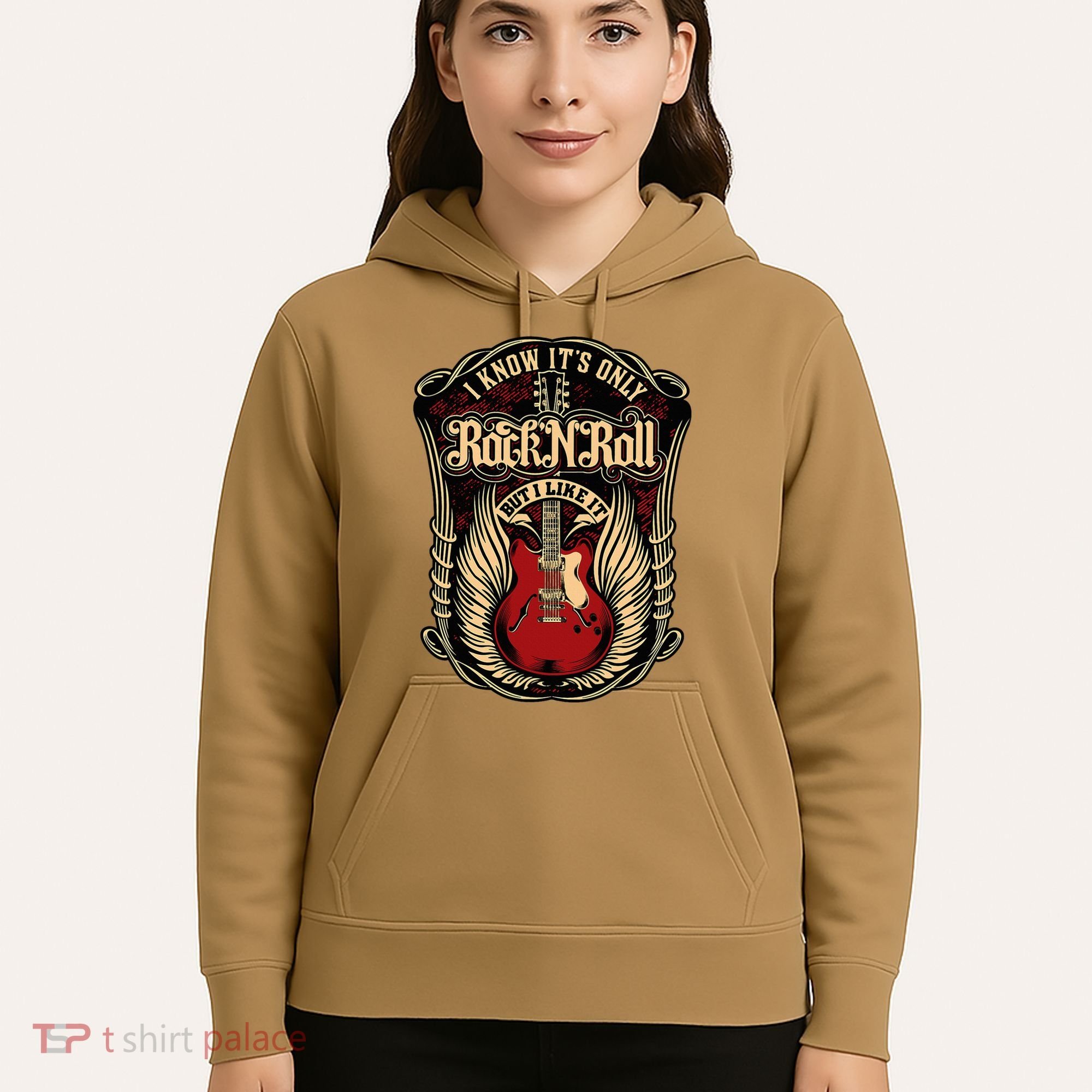 I Know ItS Only Rock And Roll Hoodie