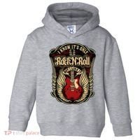 I Know ItS Only Rock And Roll Toddler Hoodie thumb 0