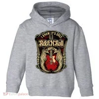 I Know ItS Only Rock And Roll Toddler Hoodie thumb 0