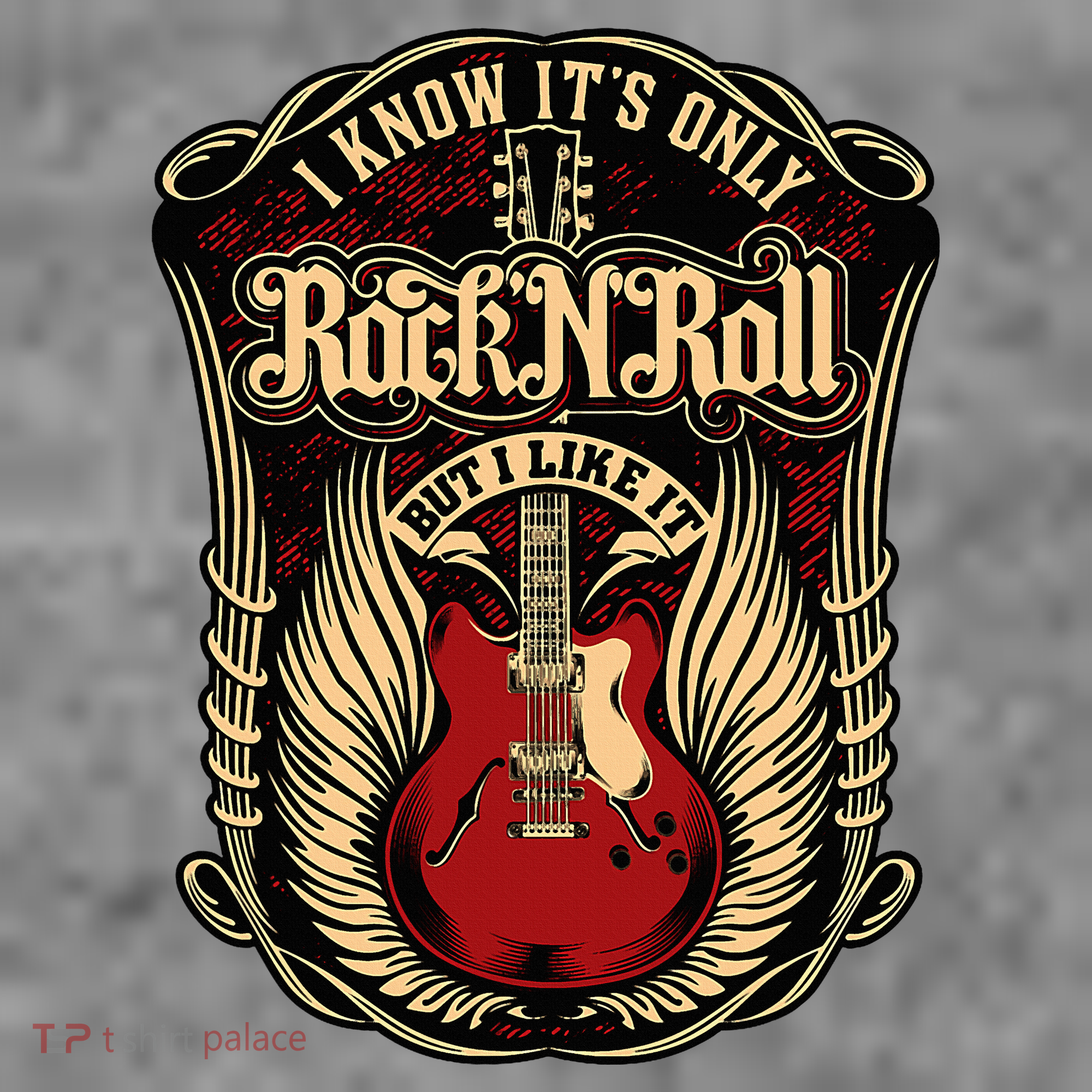 I Know ItS Only Rock And Roll Toddler Hoodie