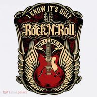 I Know ItS Only Rock And Roll Doggie Tank thumb 4