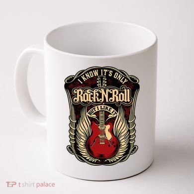 I Know ItS Only Rock And Roll Coffee Mug