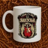 I Know ItS Only Rock And Roll Coffee Mug thumb 2