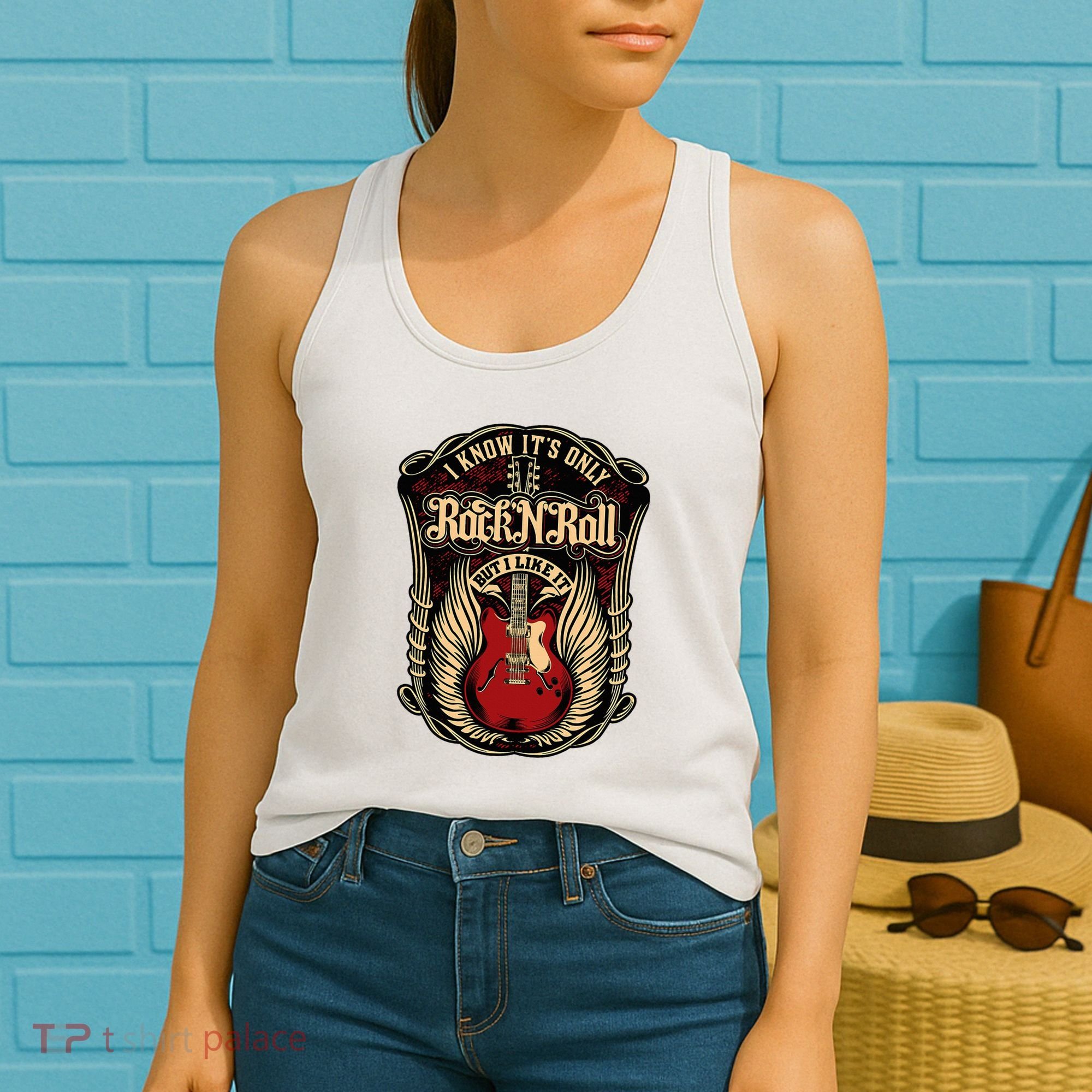 I Know ItS Only Rock And Roll Women's Tank Top