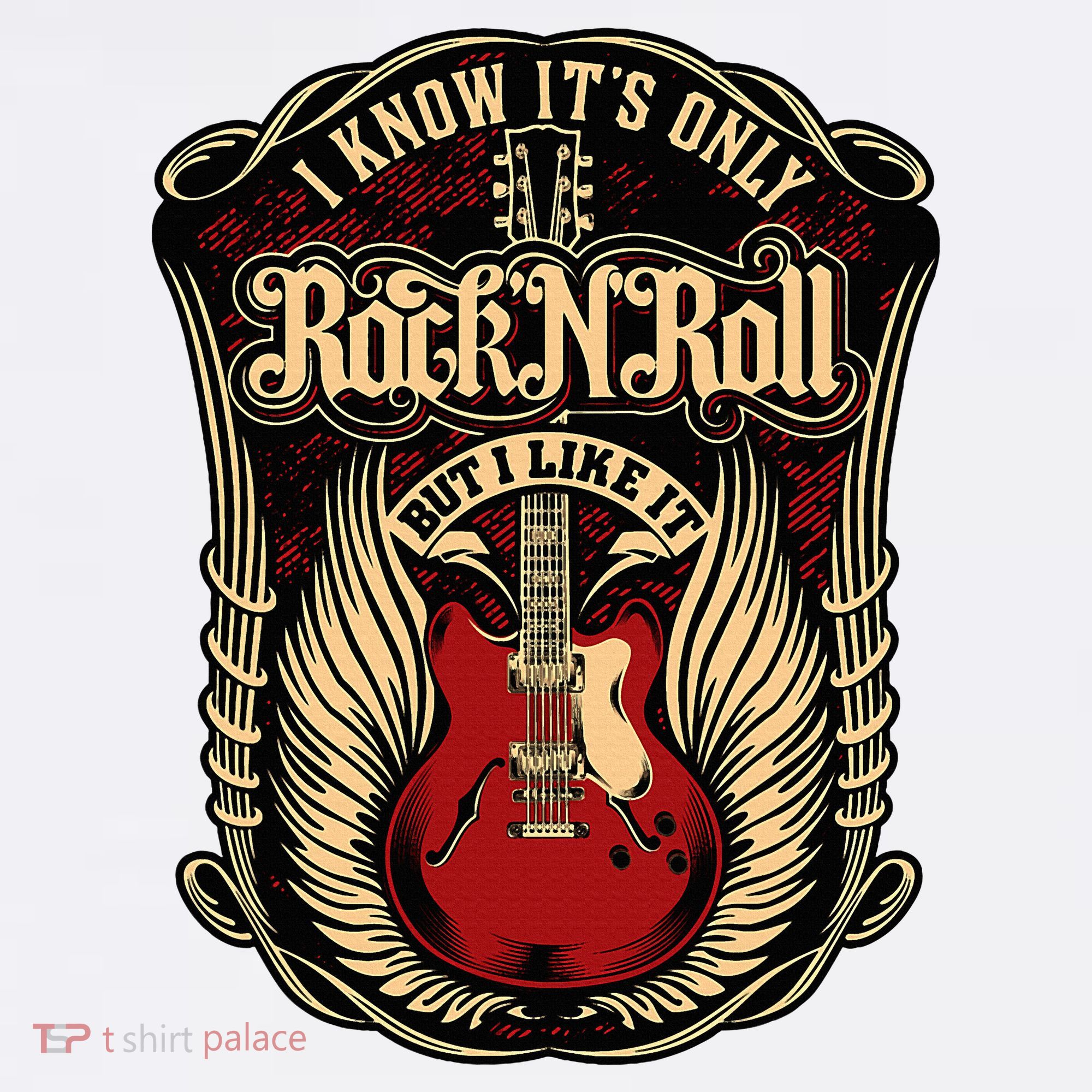 I Know ItS Only Rock And Roll Hat