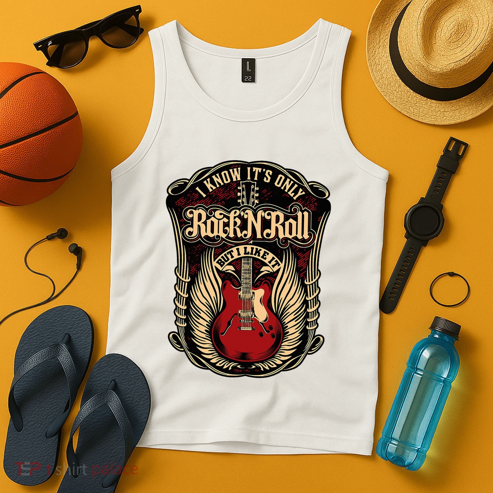 I Know ItS Only Rock And Roll Tank Top