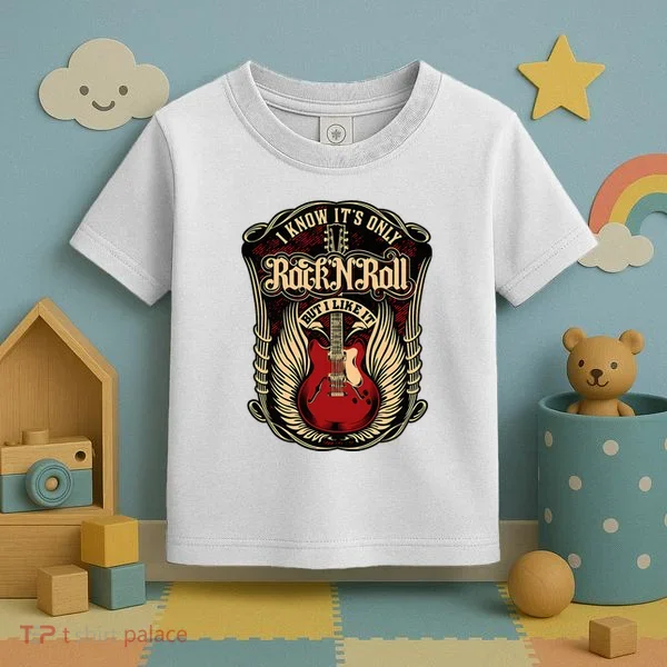 I Know ItS Only Rock And Roll Toddler T-Shirt